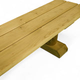 Gartenbank Holzbank ohne Lehne - KDI - Oestertal