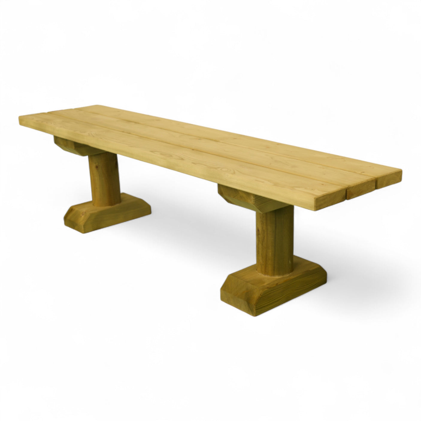 Gartenbank Holzbank ohne Lehne - KDI - Oestertal