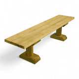 Gartenbank Holzbank ohne Lehne - KDI - Oestertal