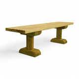 Gartenbank Holzbank ohne Lehne - KDI - Oestertal