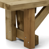 Gartenbank Holzbank - KDI - Sorpetal