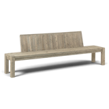 Loungebank Massivholz mit Lehne - Salweytal - ANTE NEO