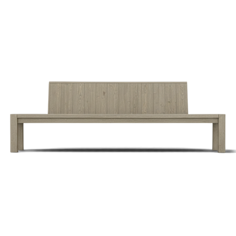 Loungebank Massivholz mit Lehne - Salweytal - ANTE NEO