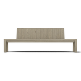 Loungebank Massivholz mit Lehne - Salweytal - ANTE NEO