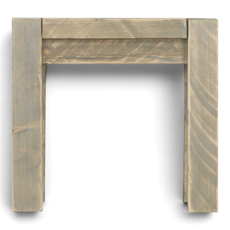 Loungehocker Massivholz ohne Lehne - Salweytal - ANTE NEO