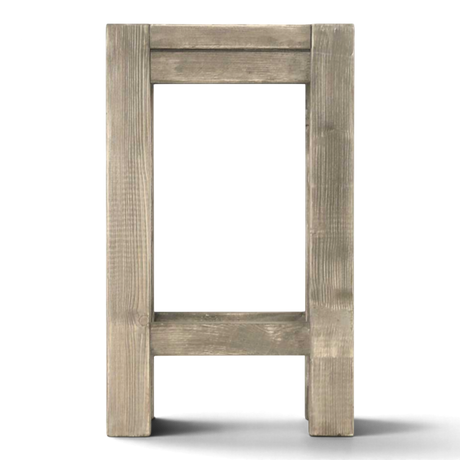 Stehtischhocker Massivholz - Stockmetal - ANTE NEO