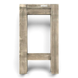 Stehtischhocker Massivholz - Stockmetal - ANTE NEO