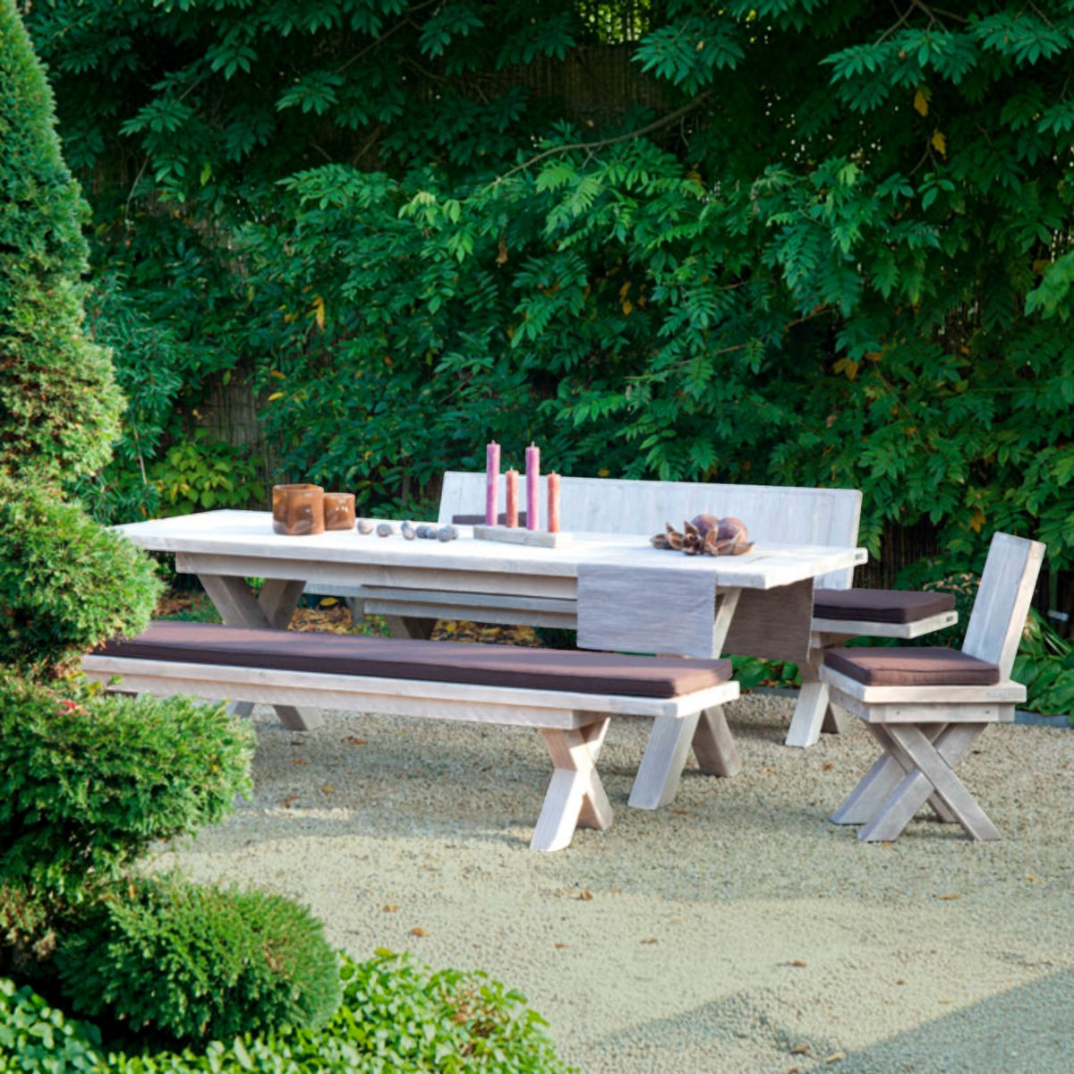 Massivholztisch Lounge - Steingrund - ANTE NEO