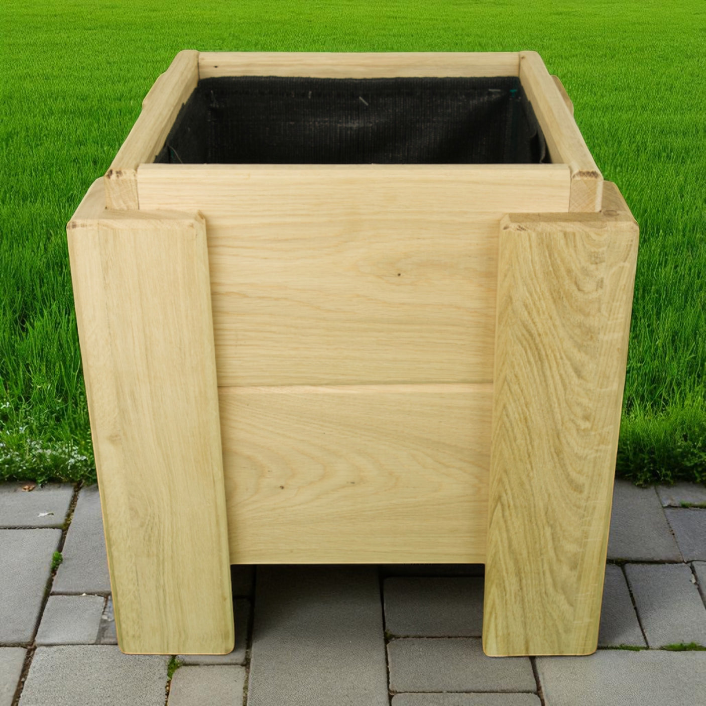 Pflanzkübel, Blumenkübel - Eiche - Eneppe - Natur
