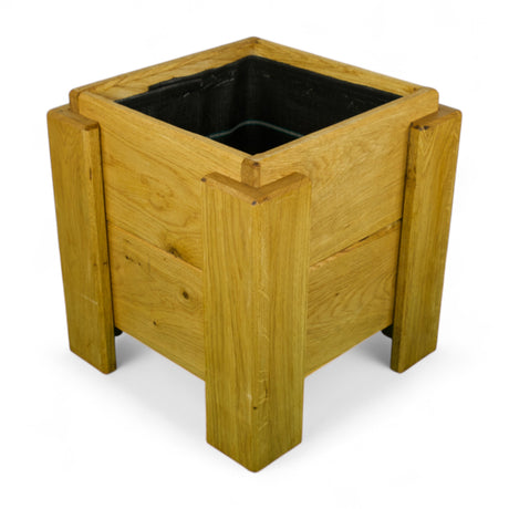 Pflanzkübel, Blumenkübel - Eiche - Ennepe - Lasiert