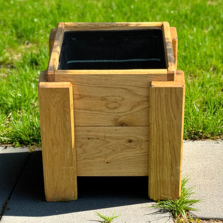 Pflanzkübel, Blumenkübel - Eiche - Eneppe - Lasiert
