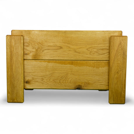 Pflanzkübel, Blumenkübel - Eiche - Verse - Lasiert