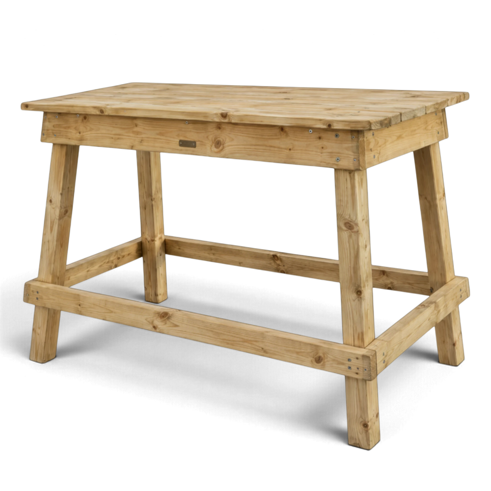 Partytisch Groß Wildewiesetal KDI – Stehtisch Holz für Party kaufen –