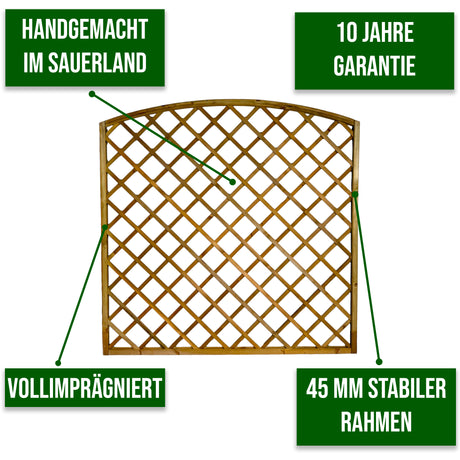 Rankgitter Holzgitter - Dillenberg - KDI