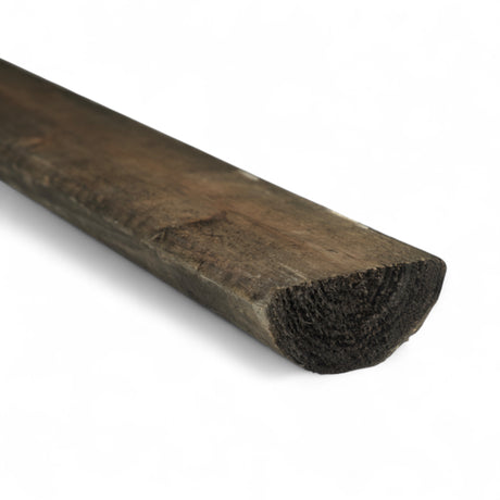 Halbholz Halbriegel - gefräst - KDI Schwarz