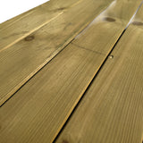 Gartentisch Massivholz - KDI Grün - Hennetal - B-Ware