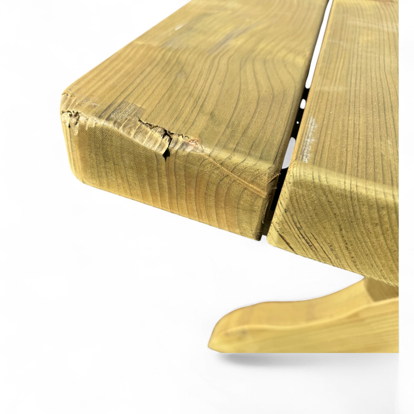 Gartentisch Massivholz - KDI Grün - Hennetal - B-Ware