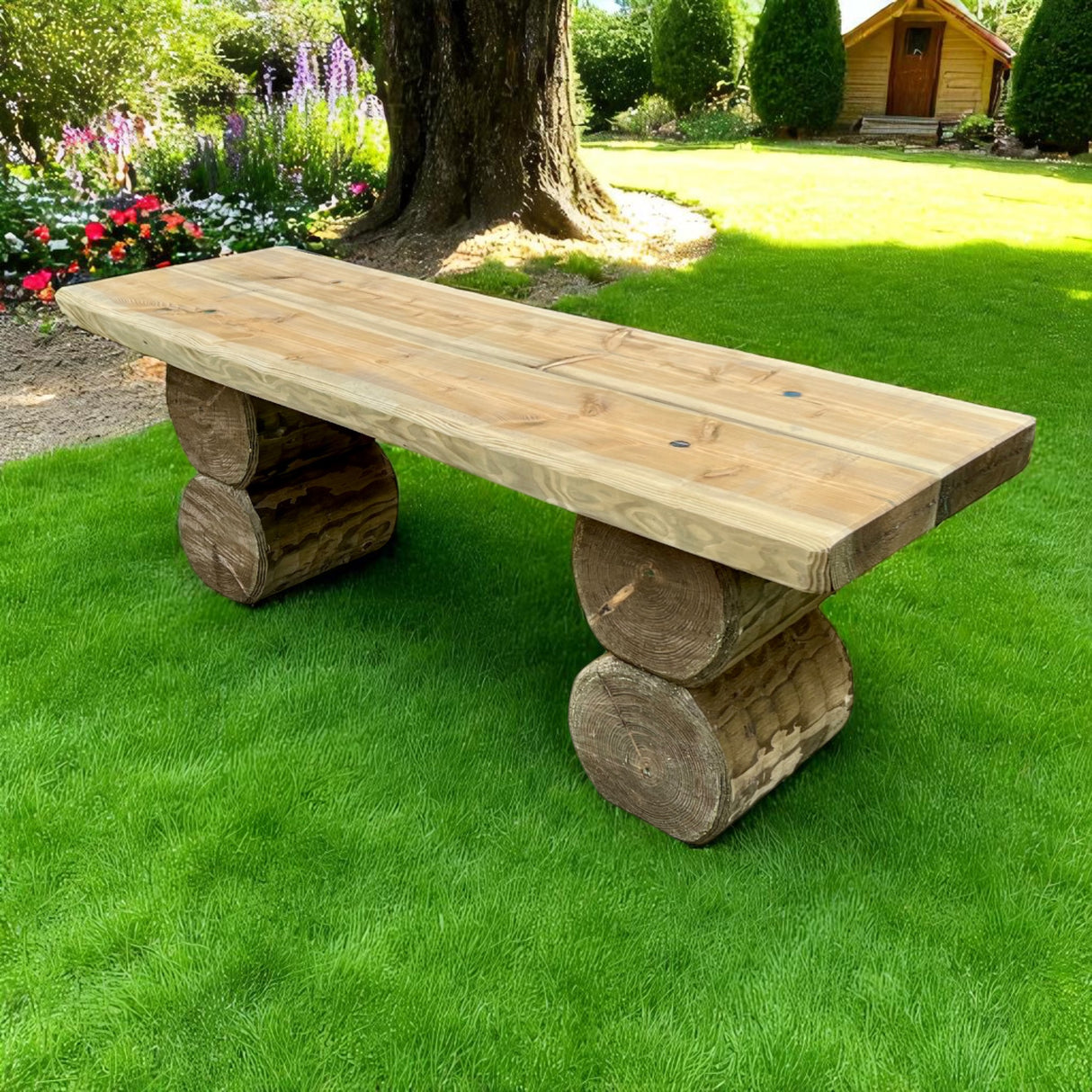 Gartentisch Massivholz - Veischedetal