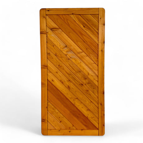 Sichtschutz Dichtzaun - Stüppel - Lärche geölt