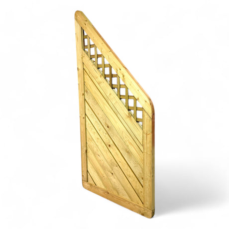 Sichtschutz Dichtzaun - Homberg - KDI (geschweift)