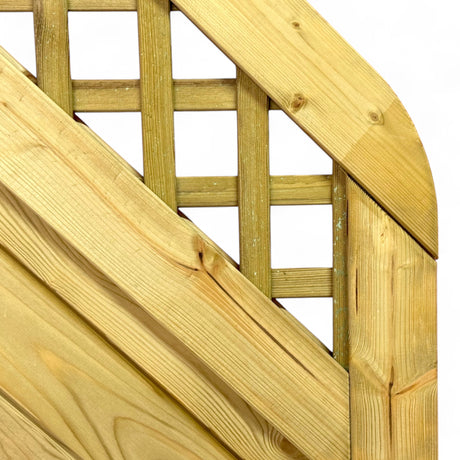 Sichtschutz Dichtzaun - Homberg - KDI (geschweift)