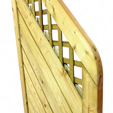 Sichtschutz Dichtzaun - Homberg - KDI (geschweift)