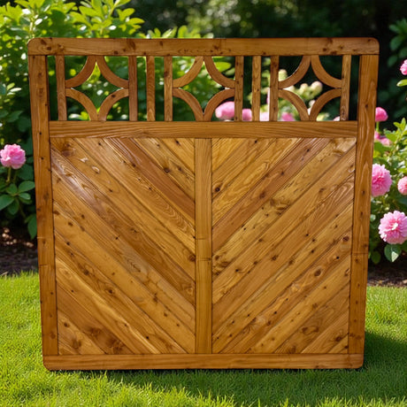 Sichtschutz Dichtzaun - Feldberg - Douglasie geölt