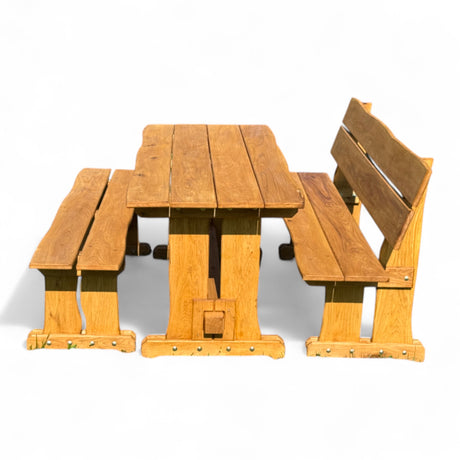 Garnitur Sitzgruppe - Eiche -  Valmetal