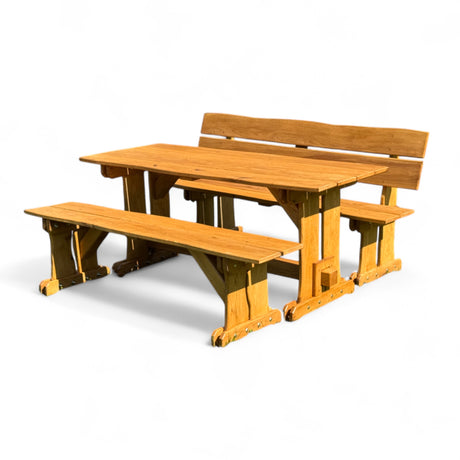 Garnitur Sitzgruppe - Eiche -  Valmetal