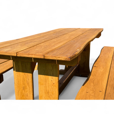 Garnitur Sitzgruppe - Eiche -  Valmetal