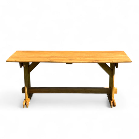 Gartentisch Massivholz - Eiche - Valmetal