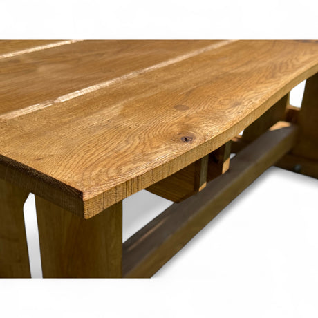 Gartentisch Massivholz - Eiche - Valmetal
