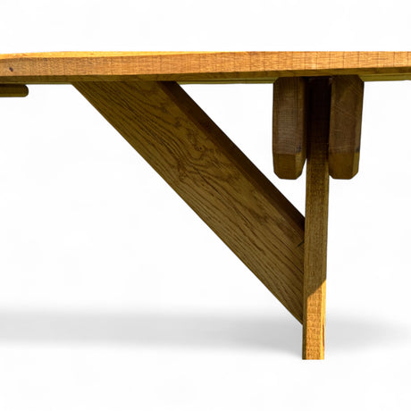 Gartentisch Massivholz - Eiche - Valmetal