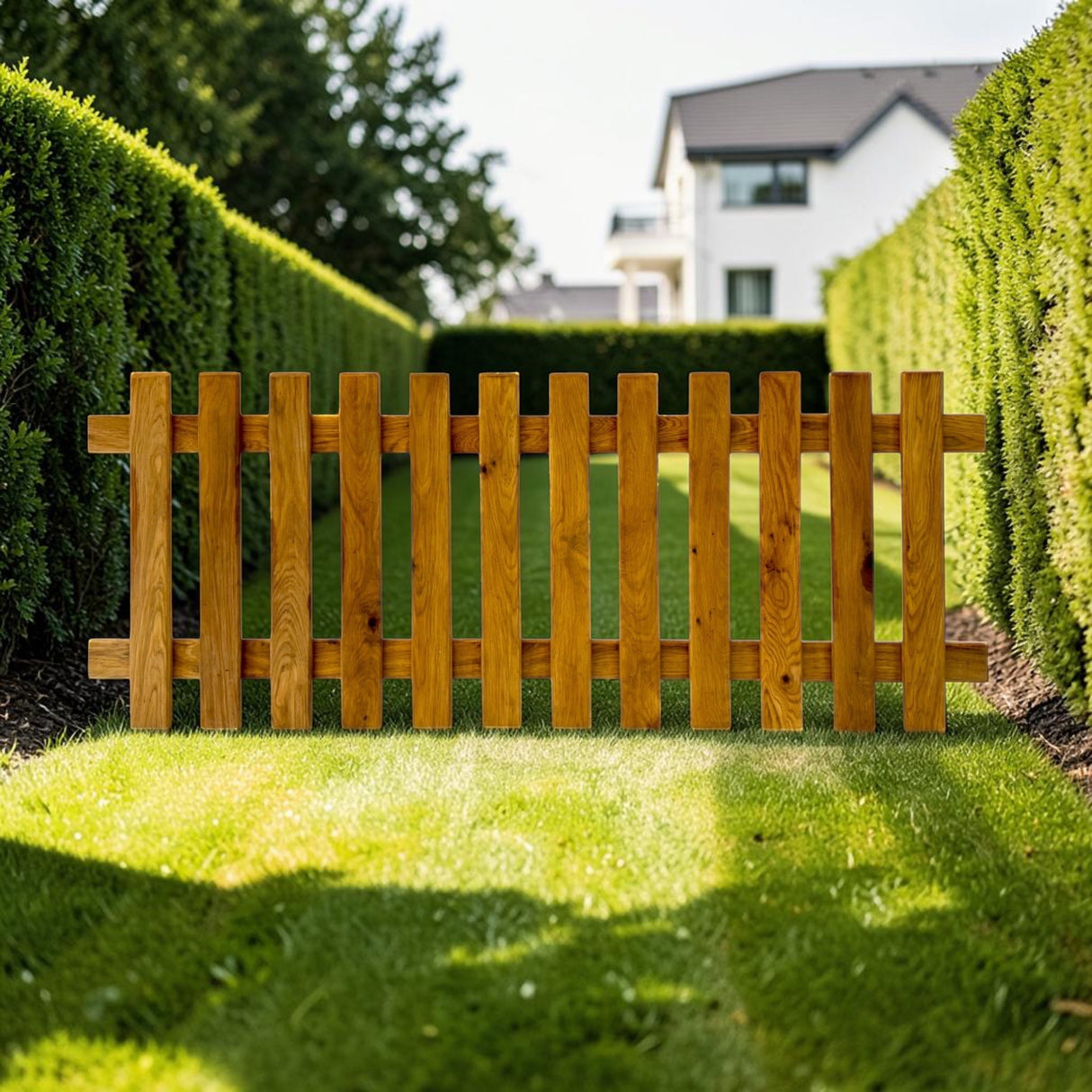 Gartenzaun Element - Hennezaun - Sauerländer Eiche