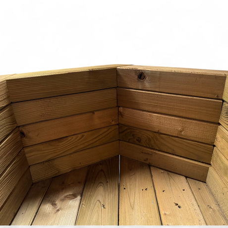 Sechseck Pflanzkübel Blumenkübel - Veischede - KDI