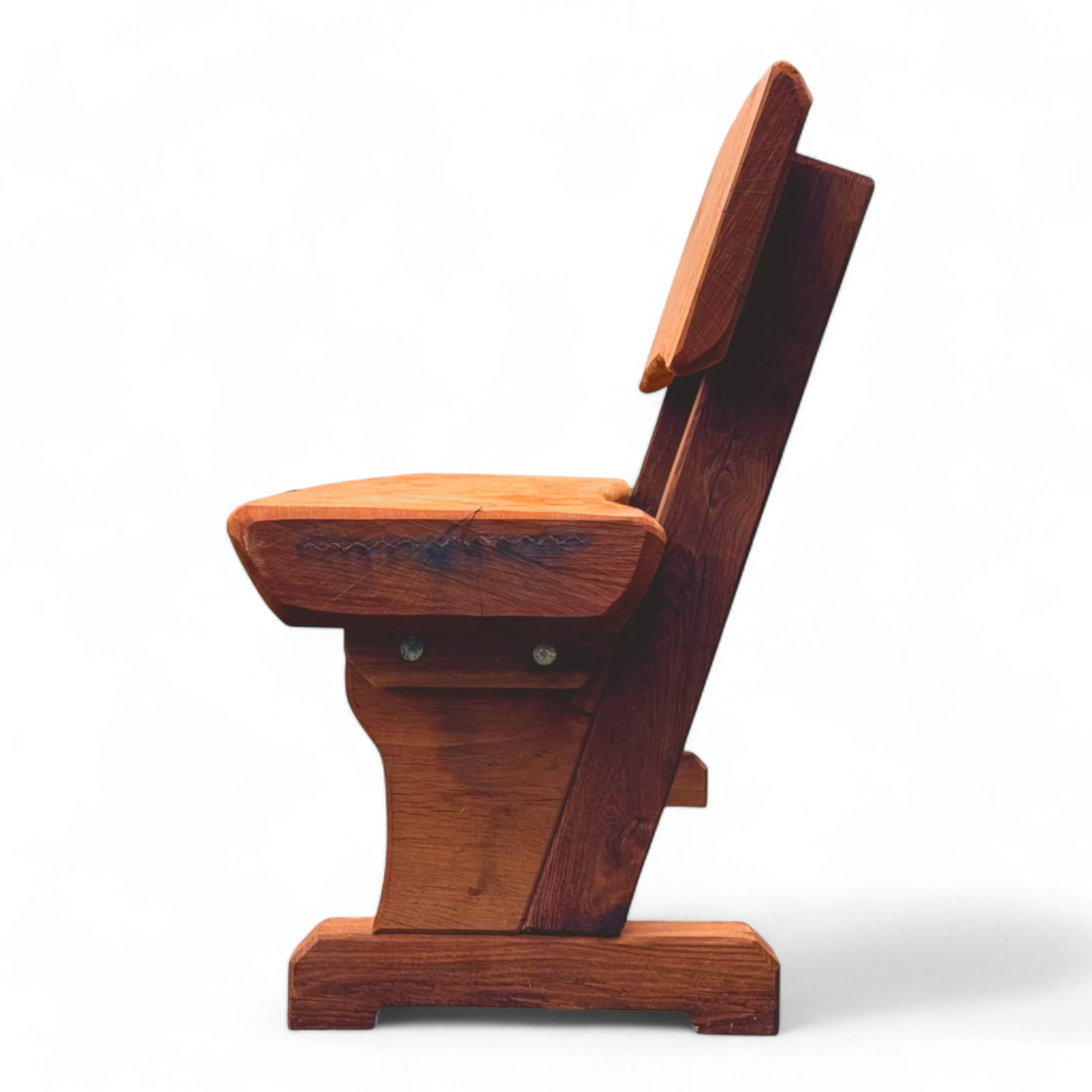 Gartenbank Holzbank - Eiche - KDI Braun - Röhrtal