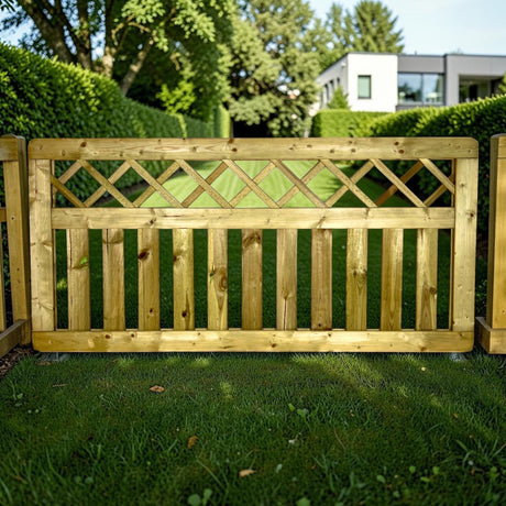 Gartenzaun Element - Listerzaun - KDI
