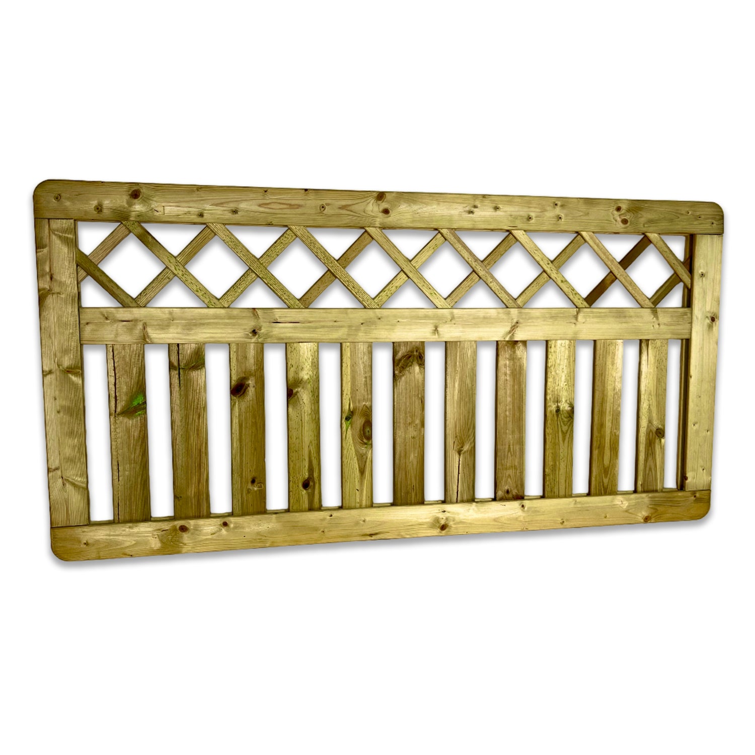 Komplettset Gartenzaun - Listerzaun - KDI