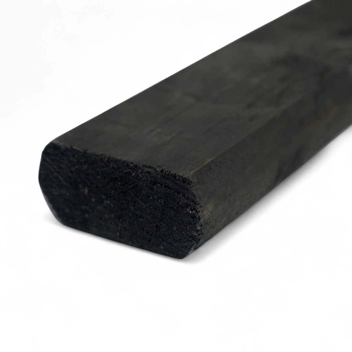 Querriegel 250 cm Länge - gefräst - KDI Schwarz (40 x 96 mm)