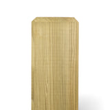 Vierkantpfosten Stumpf - Kiefer - KDI Grün