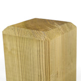 Vierkantpfosten Stumpf - Kiefer - KDI Grün