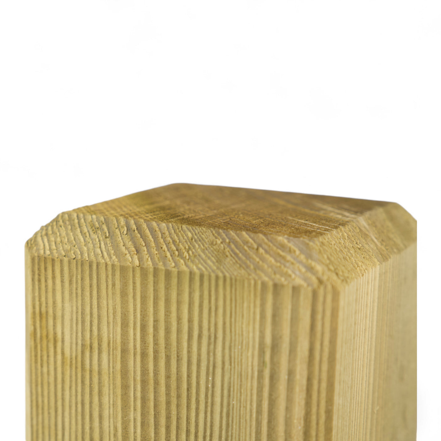 Vierkantpfosten Stumpf - Kiefer - KDI Grün