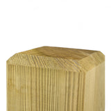 Vierkantpfosten Stumpf - Kiefer - KDI Grün