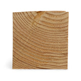 Vierkantpfosten stumpf - Sägerau - Lärche