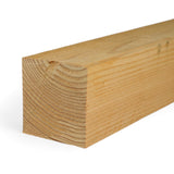 Vierkantpfosten stumpf - Sägerau - Lärche