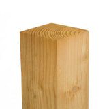 Vierkantpfosten stumpf - Sägerau - Lärche