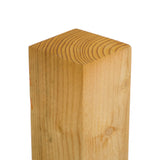 Vierkantpfosten stumpf - Sägerau - Lärche