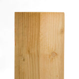 Vierkantpfosten stumpf - Sägerau - Lärche