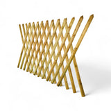 Gartenzaun Element 120 cm - Jägerzaun - KDI Grün