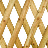 Gartenzaun Element 120 cm - Jägerzaun - KDI Grün